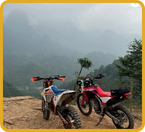 3 dirt bikes 3D2N true north trip ha giang loop tour company flipside vietnam adventure