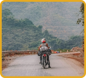 guy on a bike 3D2N true north trip hai giang loop tour company flipside vietnam adventure