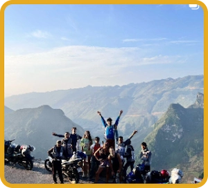 tourist group 3D2N true north trip ha giang loop tour company flipside vietnam adventure