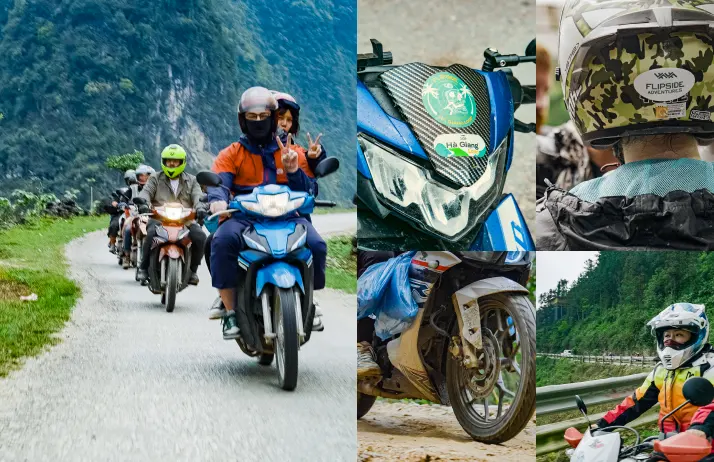 our vehicles images flipside vietnam ha giang loop tours