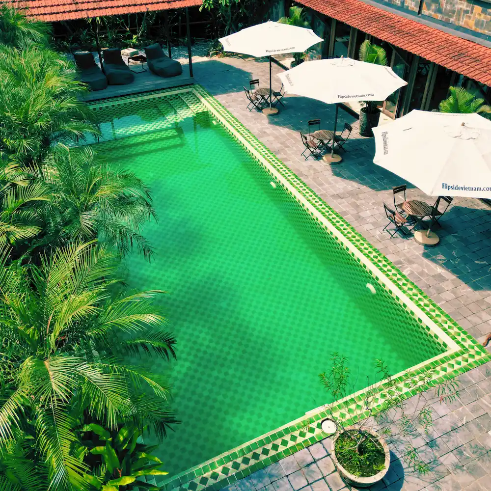 pool at flipside ha giang vietnam home